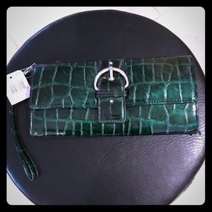 Dark Green Clutch